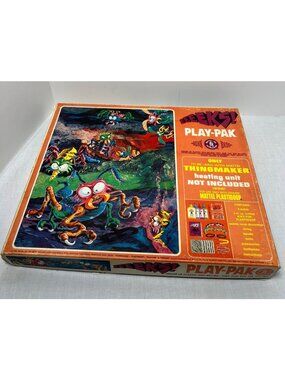 Eeeks! Play-Pak Thingmaker Set 1966 Mattel Plastigoop Molds & Accessories No Hea